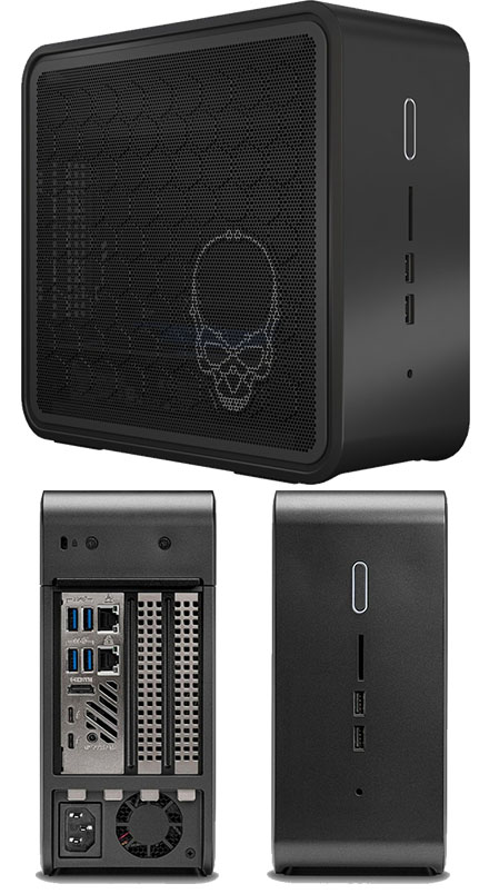 Intel NUC9i9QNX (Intel Core i9-9980HK bis zu 5,00GHz, 1x HDMI, 2x Thunderbolt 3, 3x <b>M.2, PCIe</b>)